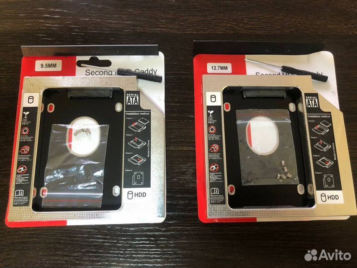 Карман переходник HDD, SSD вместо привода DVD
