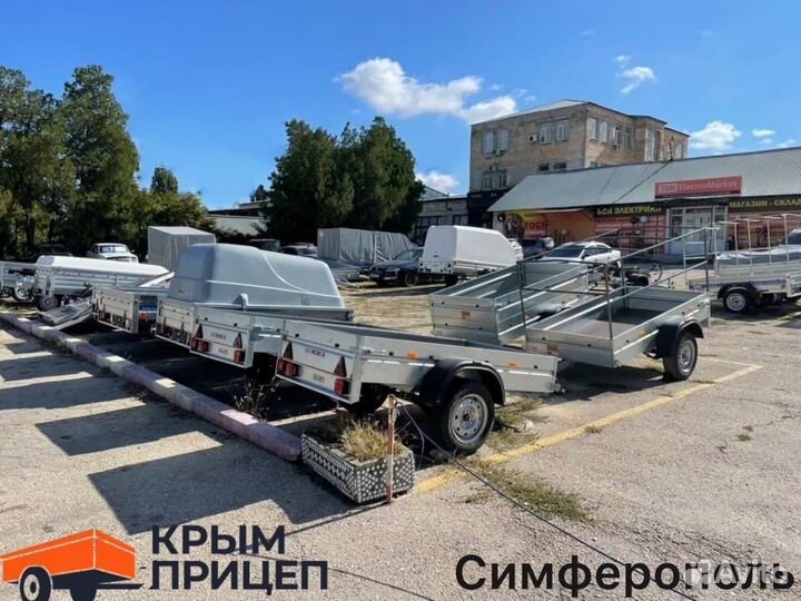 Прицеп для перевозки мотоцикла