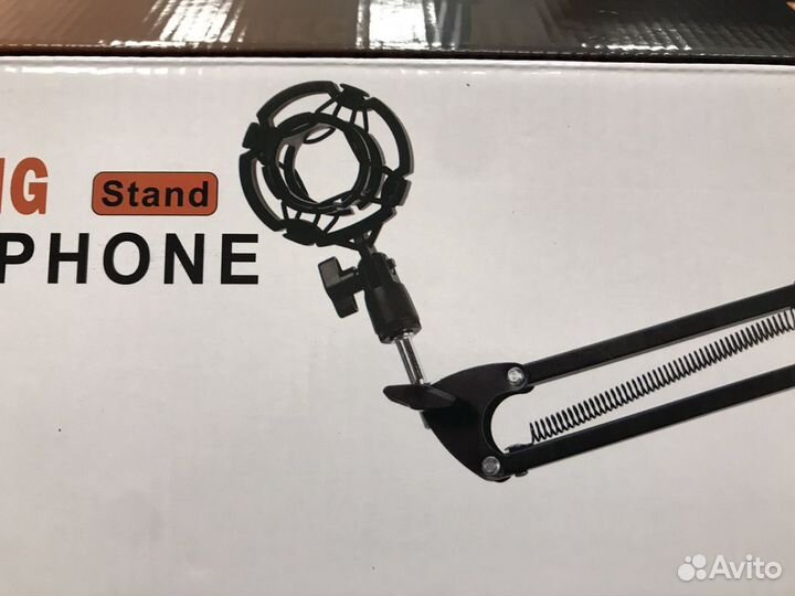 Микрофонная стойка + паук комплект новая