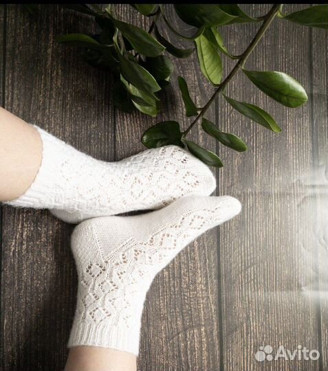 Вязаные носочки