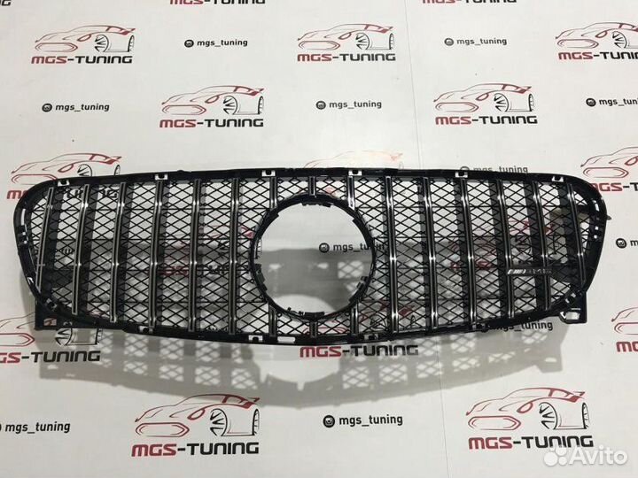 Решетка на Mercedes GLA GT Style Black 13-16г AMG