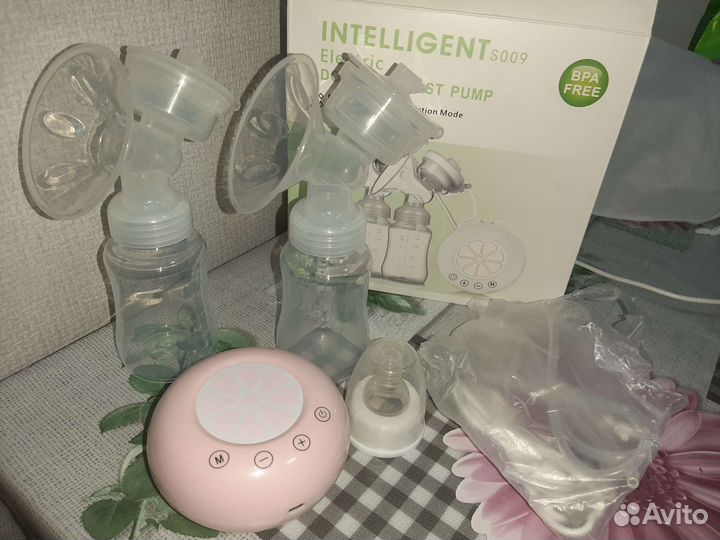 Молокоотсос электрический двойной