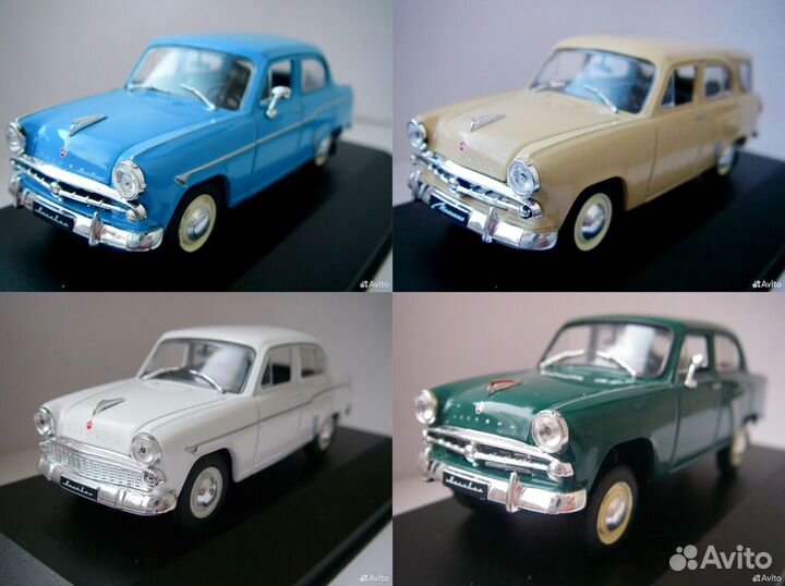 Легендарные автомобили СССР, Модели авто