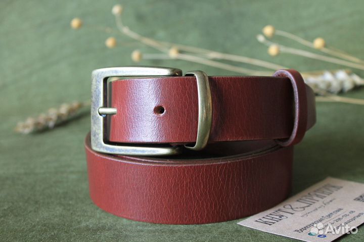 Кожаный ремень