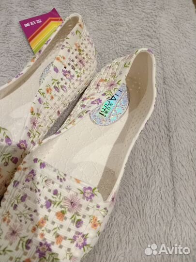 Лоферы женские летние 37-38