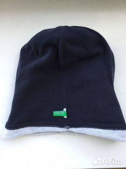 Benetton Шапка на подкладке хлопок р.56