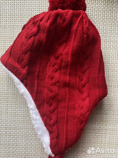 Комплект шапка и шарф для девочки