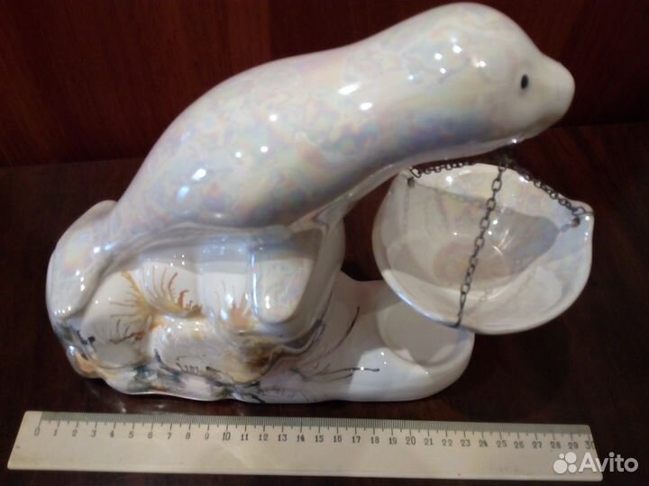 Аромалампа,фарфоровая,перламутровая 