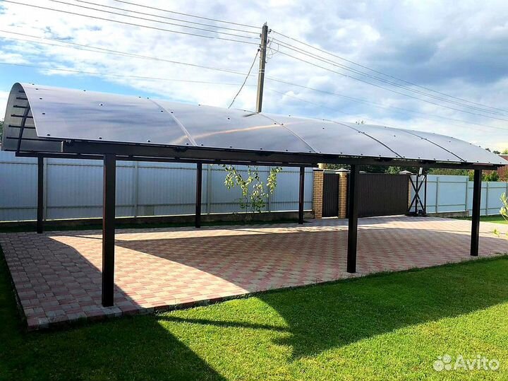 Навес под ключ