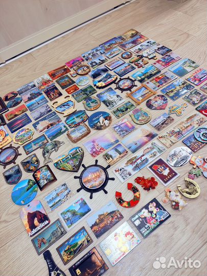 Магниты на холодильник 100 шт / цена за все