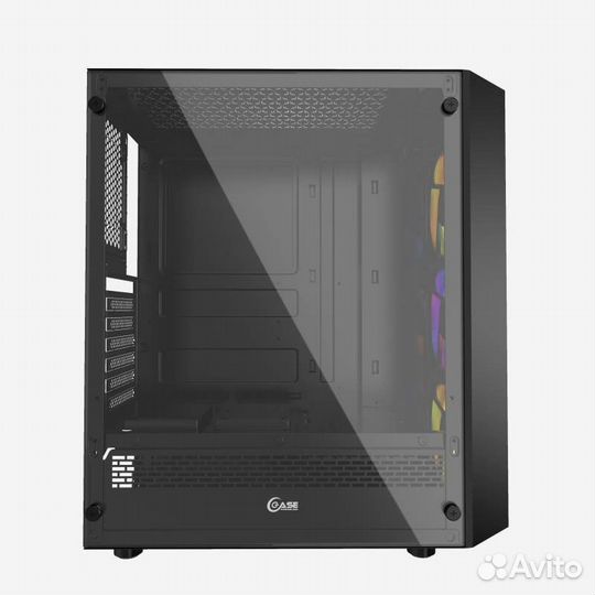 Компьютерный корпус Powercase rhombus X3 mesh LED