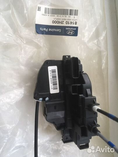 Замок задней левой двери hyundai