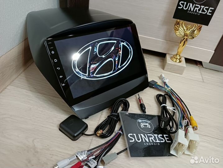 Магнитола Hyundai IX35 Tucson Android Новая