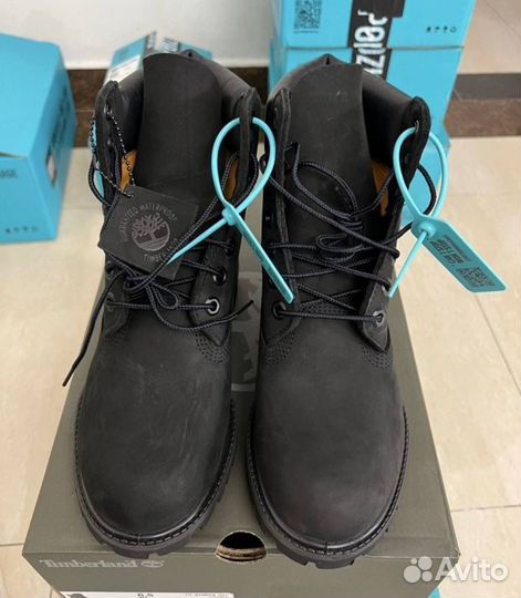 Ботинки Timberland Оригинал черные осень/зима