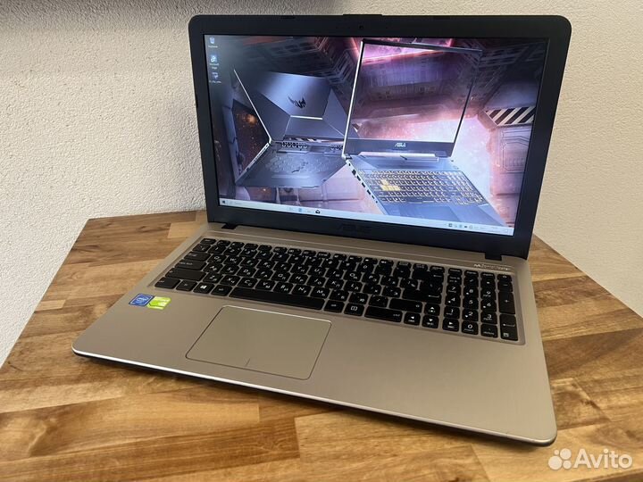 Игровой Asus идеал Full HD 4 ядра SSD 256G GT920MX