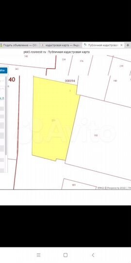 Участок 5,7 сот. (СНТ, ДНП)