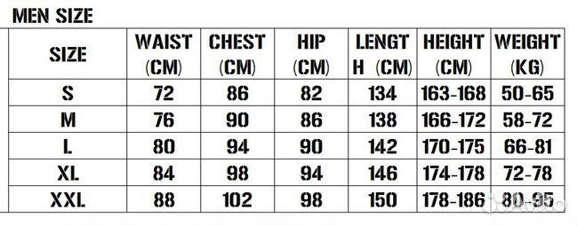 Гидрокостюм мужской Hisea (новый)