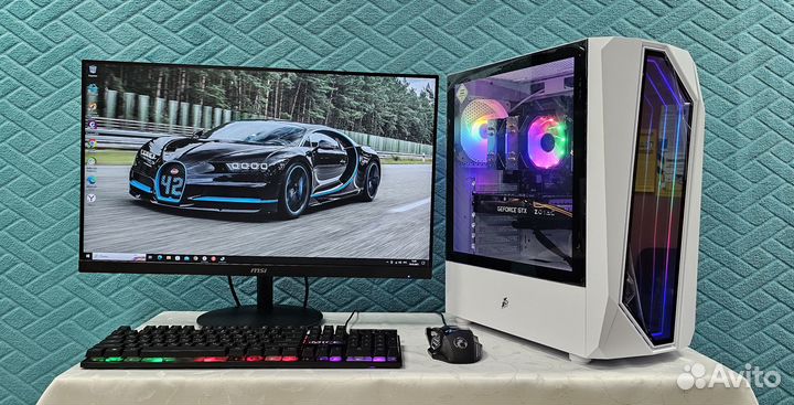 Игровой пк i3 10100f/16/1024SSD/gtx1660s