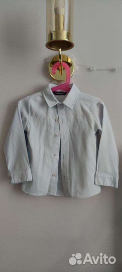 Рубашка плюс бабочка 98 см