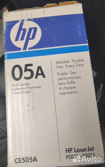 Картридж для лазерного принтера HP 05A (CE505A)