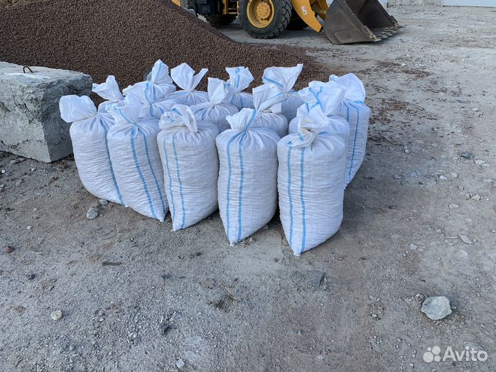 Керамзит в мешках