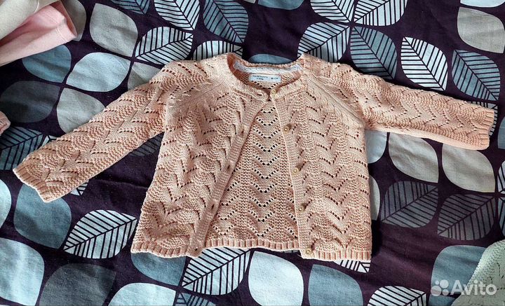 Пакет вещей на девочку 80 р