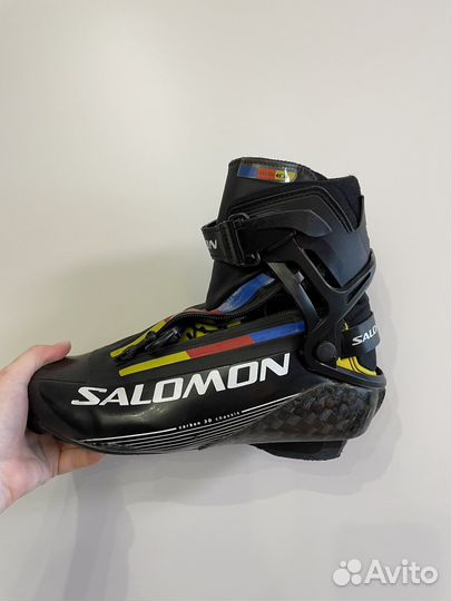 Лыжные ботинки salomon 38р(37)