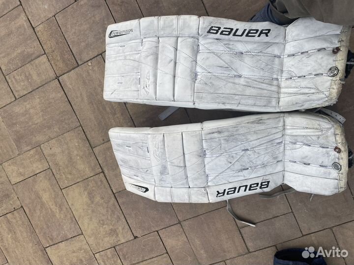 Щитки вратарские бауер bauer