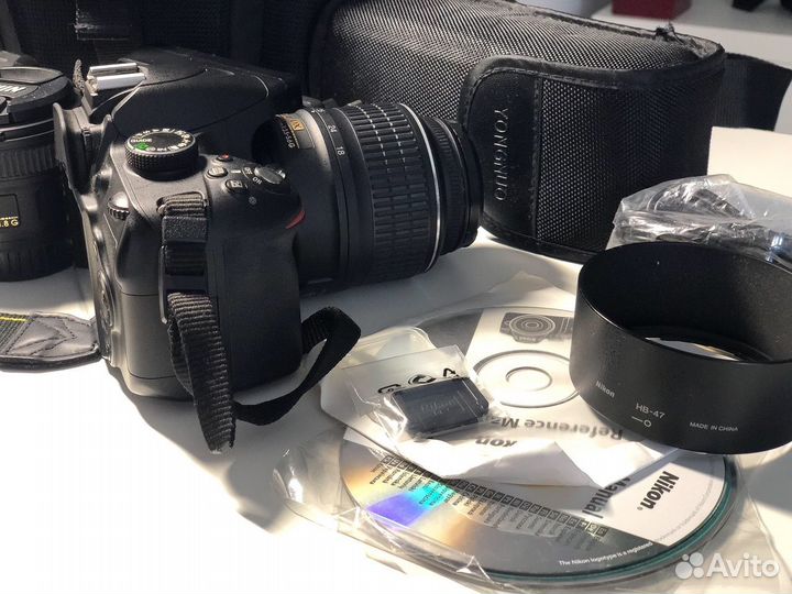 Зеркальный фотоаппарат nikon d3200