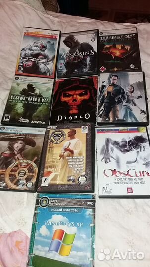 Компьютерные игры диски для пк