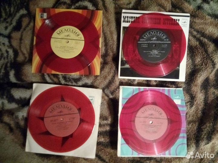 Виниловые пластинки разные