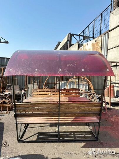 Беседка из поликарбоната для дачи