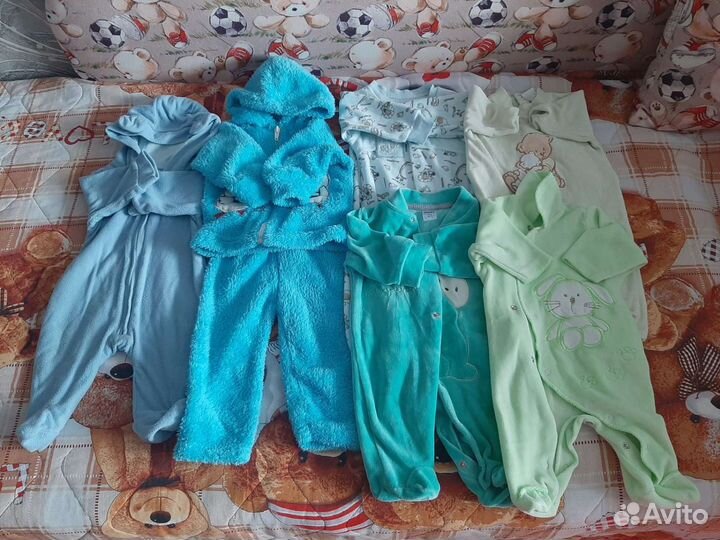 Детские вещи на мальчика от 0 до 1года