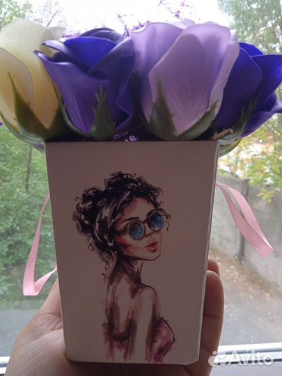 Мыльные букеты