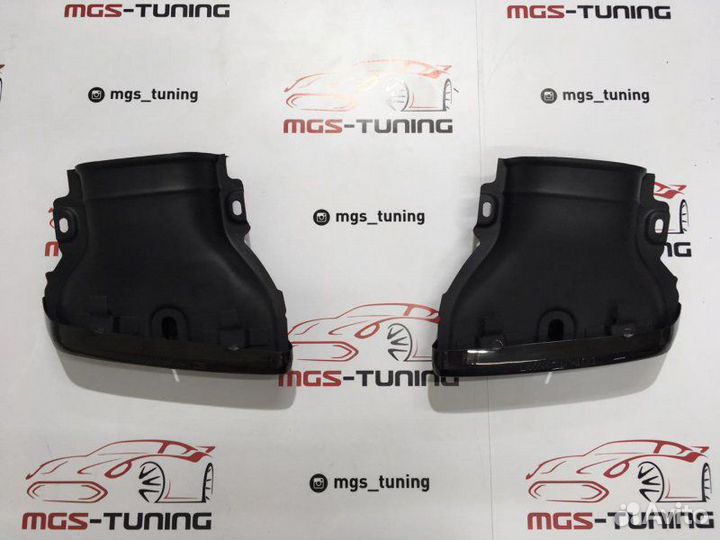 Насадки на выхлоп 63S Black Mercedes E-Class W213