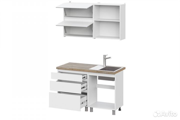 Кухня Одри 1,3м (Комплект №1)