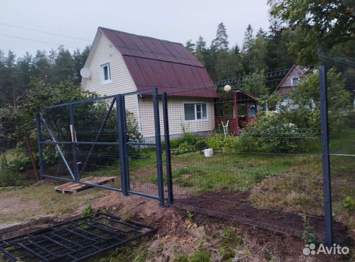 3Д сетка гиттер для забора