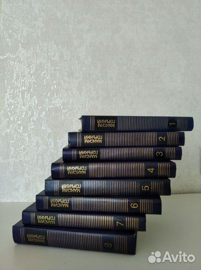 М. Горький Собрание сочинений в восьми томах