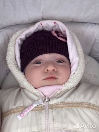 Комбинезон демисезонный для девочки 62р