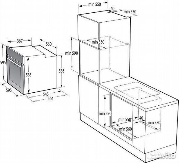 Электрический духовой шкаф Gorenje BOS6747A01X