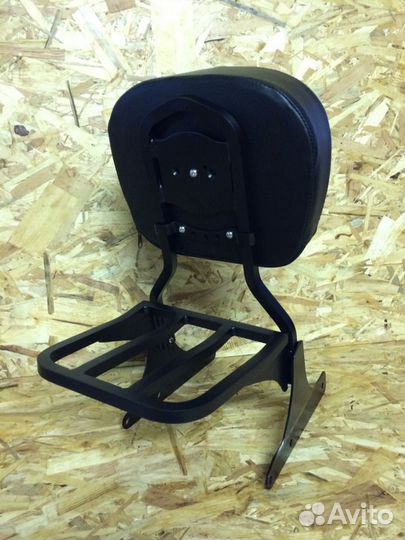 Спинка с багажником Harley Davidson softail black