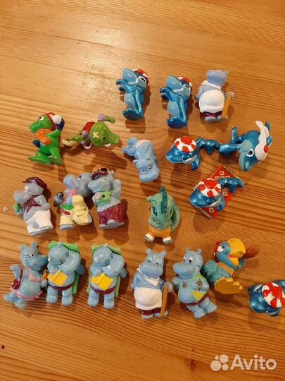 Игрушки из киндера 90х