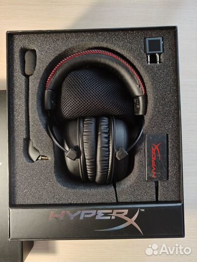 Игровые наушники HyperX cloud