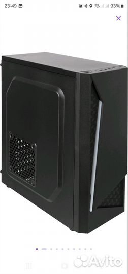 Корпус компьютерный Accord ACC-CL295RGB Black