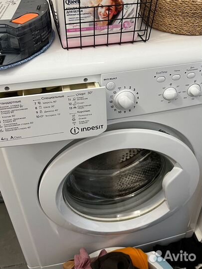 Стиральная машина indesit 4 кг