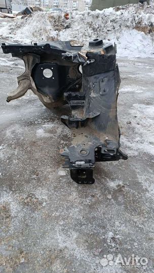 Лонжерон левый skoda octavia a5