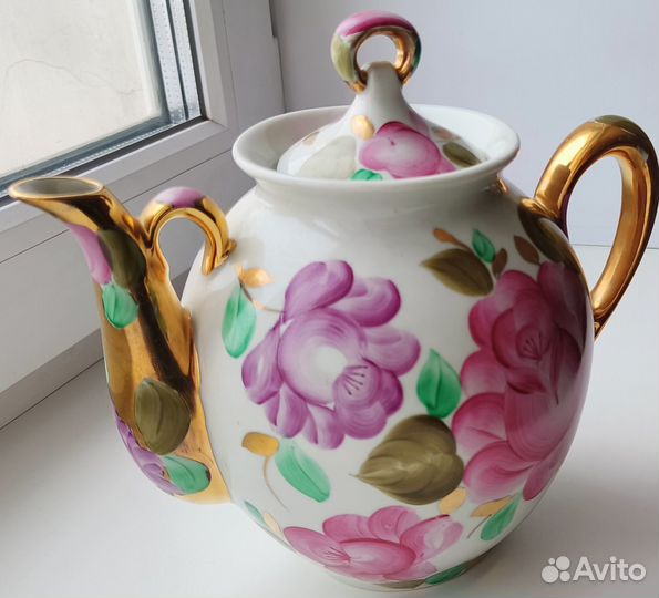 Чайник заварочный фарфоровый СССР