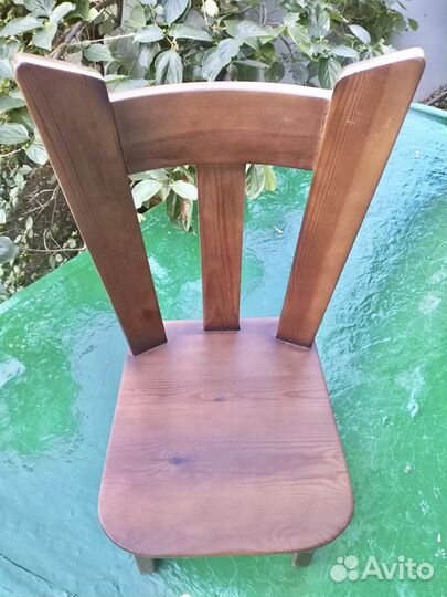 Стул из массива сосны
