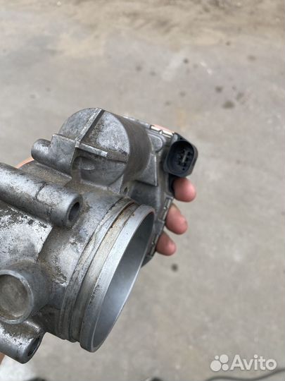 Дроссель audi a6 c6 3.2