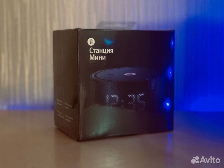 Новая Яндекс Станция Мини 2 с часами